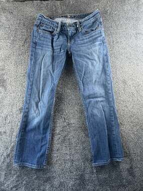 Y2K Big Star 1974 Rikki Low Rise Crop Jeans Women’s Size 27 25 Inch Inseam